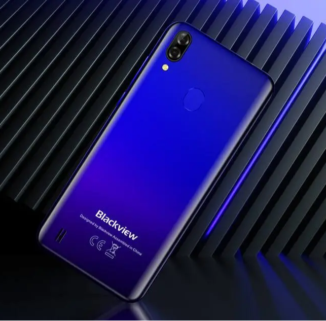 Смартфон 6.1" Blackview A60 Plus 4/64Gb  4G 2SIM 8/5Мп 4 ядер Android 10 Gradient Blue, фото №4