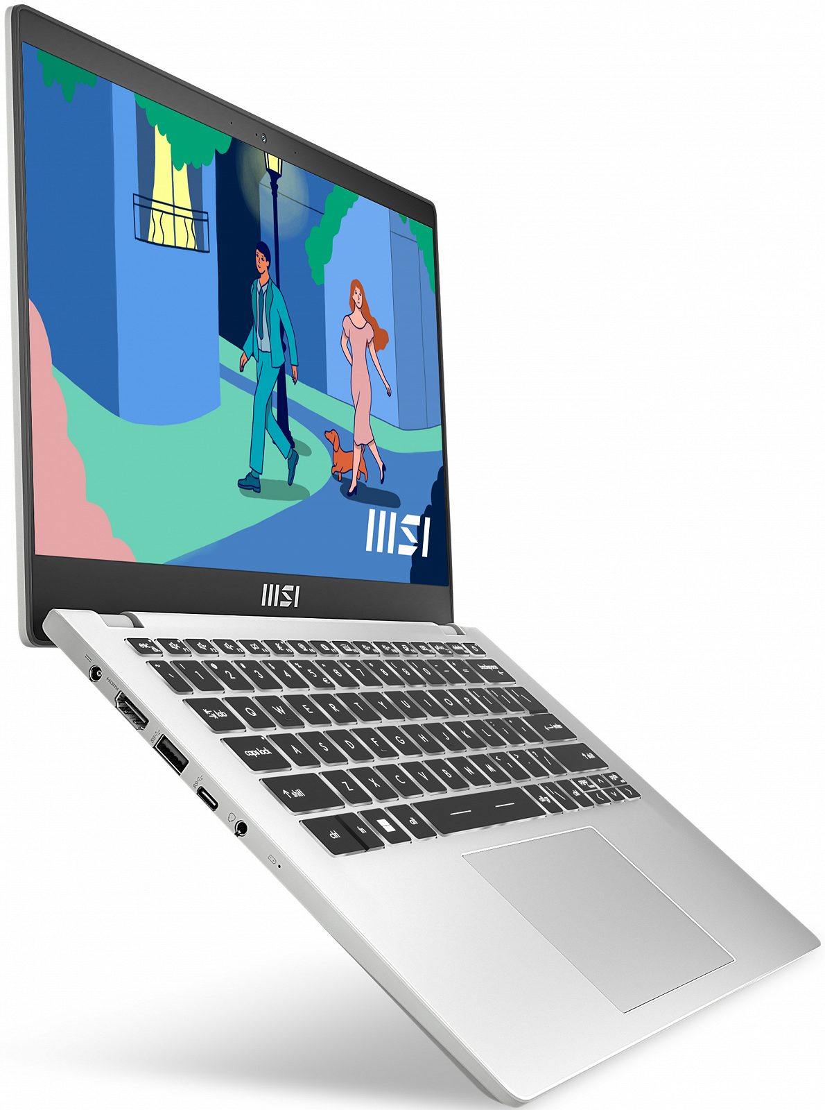 Ноутбук 14" MSI Modern 14 (C12M-073IT) Intel Core i7-1255U RAM 16GB SSD 512GB Win11 (UKR), фото №4 Ноутбук 14" MSI Modern 14 (C12M-073IT) Intel Core i7-1255U RAM 16GB SSD 512GB Win11 (UKR), фото №4