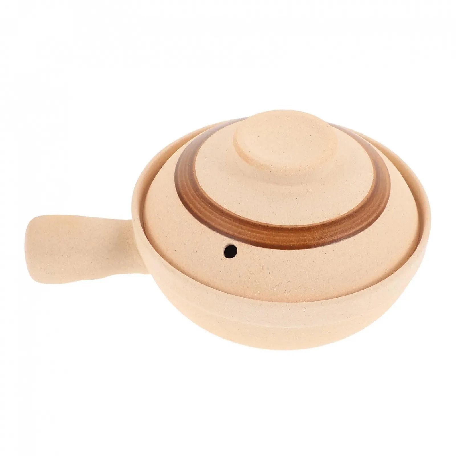 Ківш керамічний з кришкою стійкий до подряпин термостійкий енергоощадний, фото №1