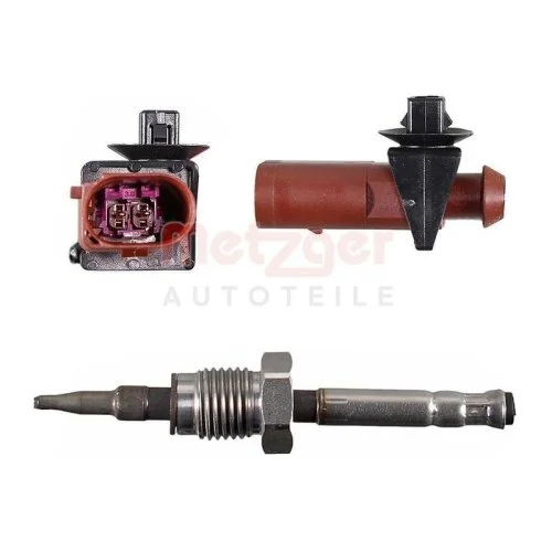 Датчик температури відпрацьованих газів METZGER 08941110 для MAN VW, фото №2