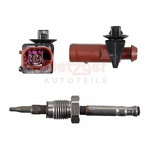 Датчик температури відпрацьованих газів METZGER 08941110 для MAN VW synthetic.ua - Фото 1