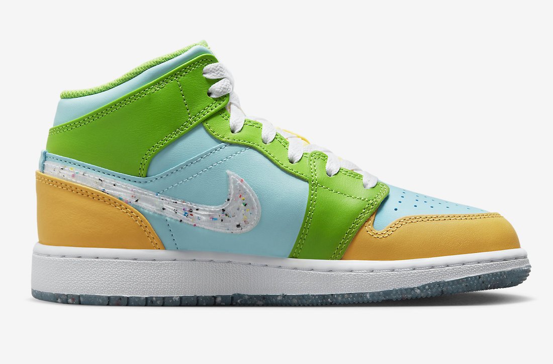 Кросівки NIKE AIR JORDAN MID SE (GS) 38.5, фото №3