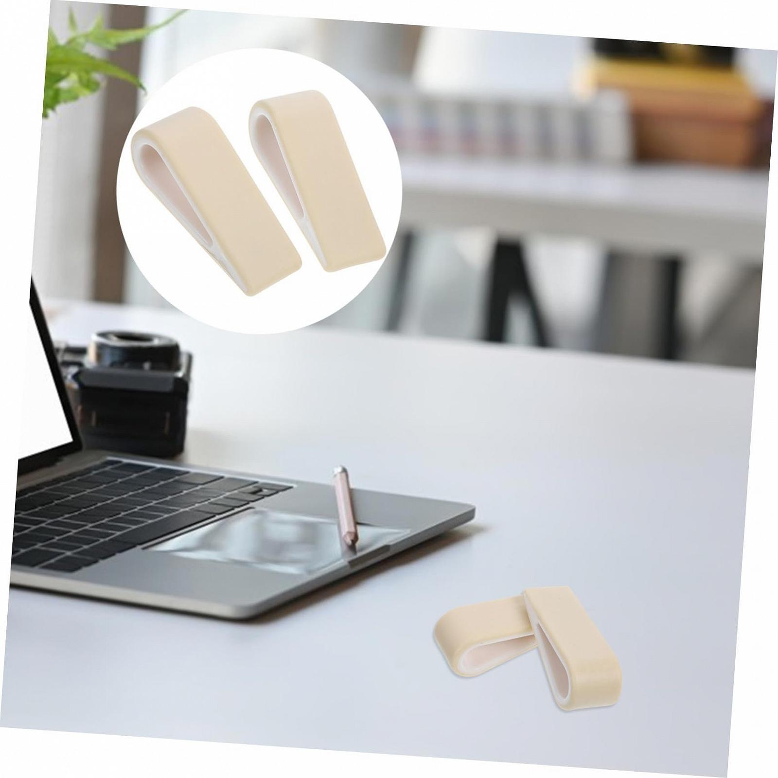 Подставка для ноутбука Tofficu, 2 шт, Легкая, Силиконовая, Нескользящая, с эргономичным углом наклона, защита от царапин для офиса и дома, фото №3 Подставка для ноутбука Tofficu, 2 шт, Легкая, Силиконовая, Нескользящая, с эргономичным углом наклона, защита от царапин для офиса и дома, фото №3