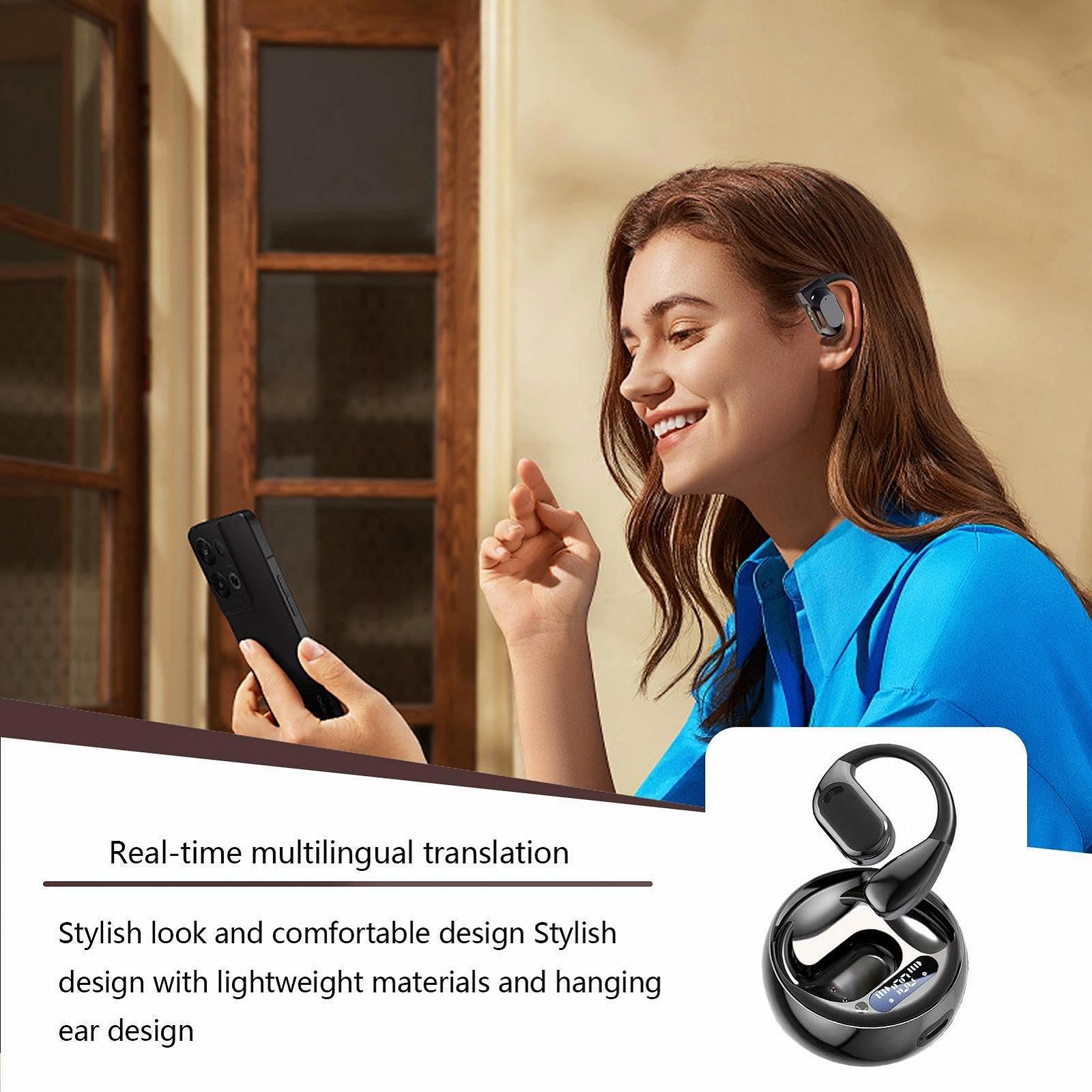 Наушники для голосового перевода, Беспроводные с HiFi звуком, фото №3