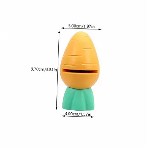 Точильний камінь у формі моркви Pack of 4 корундовий антиковзний 4 шт. synthetic.ua - Фото 1