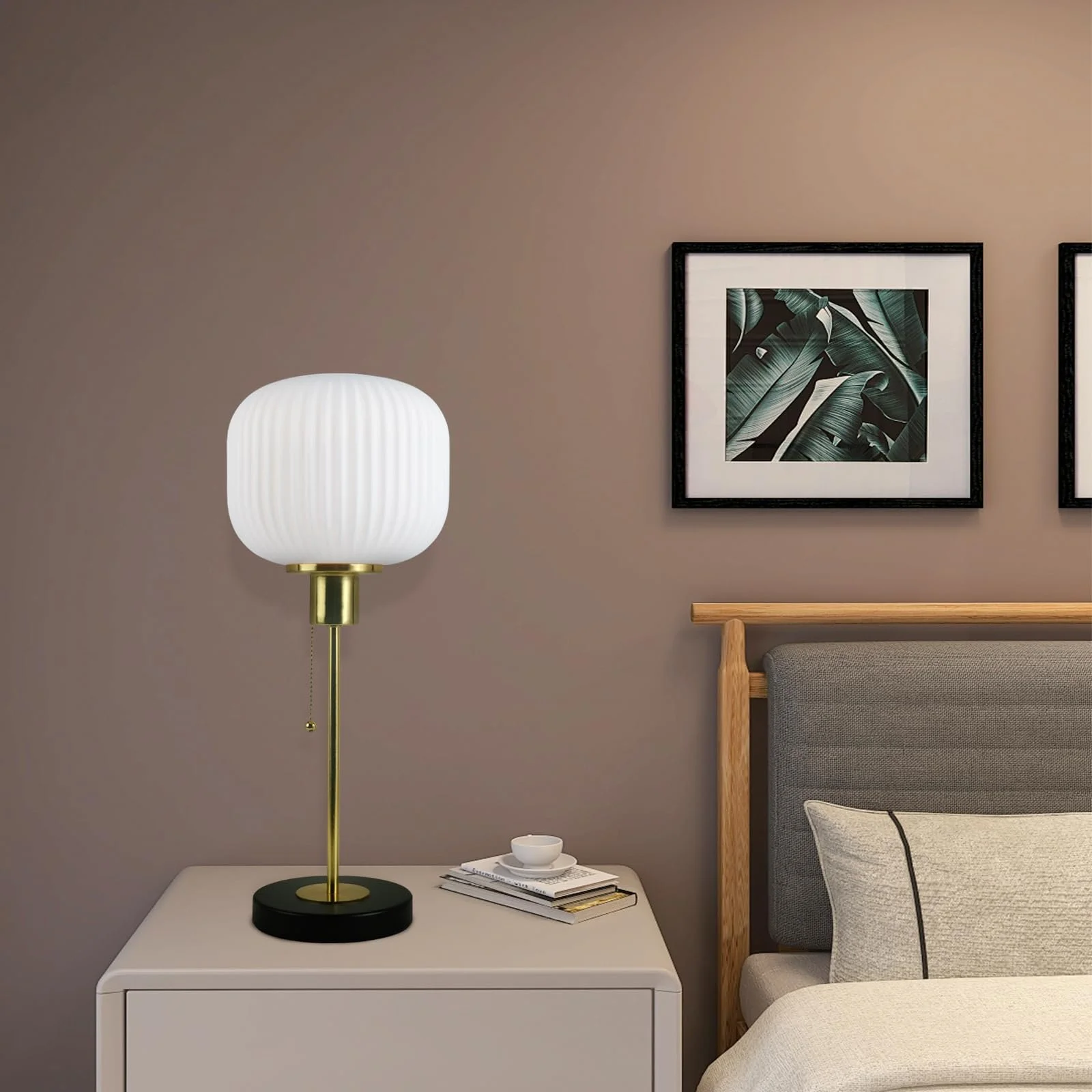 Настільна лампа himmel Lanterns 60 Вт Антична латунь, фото №4