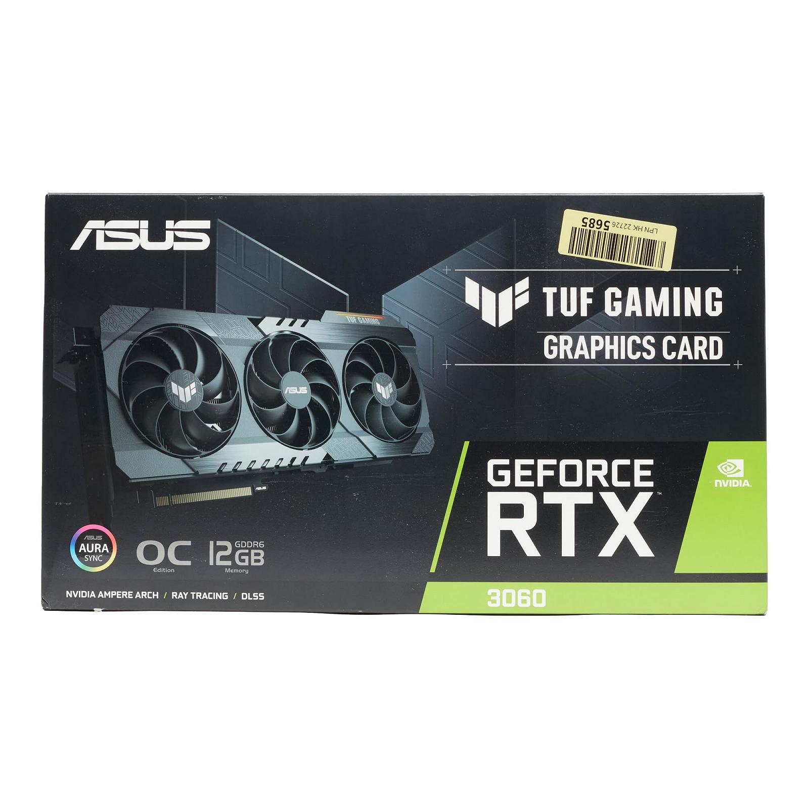 Відеокарта ASUS TUF Gaming GeForce RTX3060 V2 12 GB OC Edition, фото №3