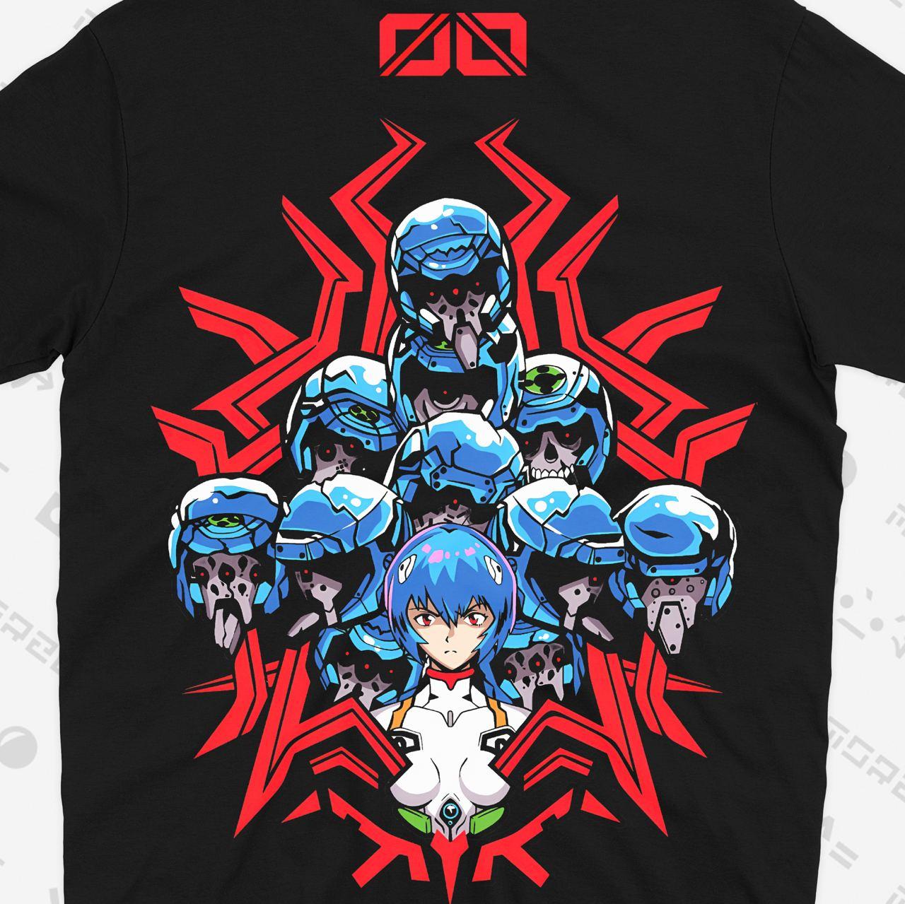 Футболка Аниме Евангелион Аянами Рей Evangelion REI TH067 S, фото №4 Футболка Аниме Евангелион Аянами Рей Evangelion REI TH067 S, фото №4