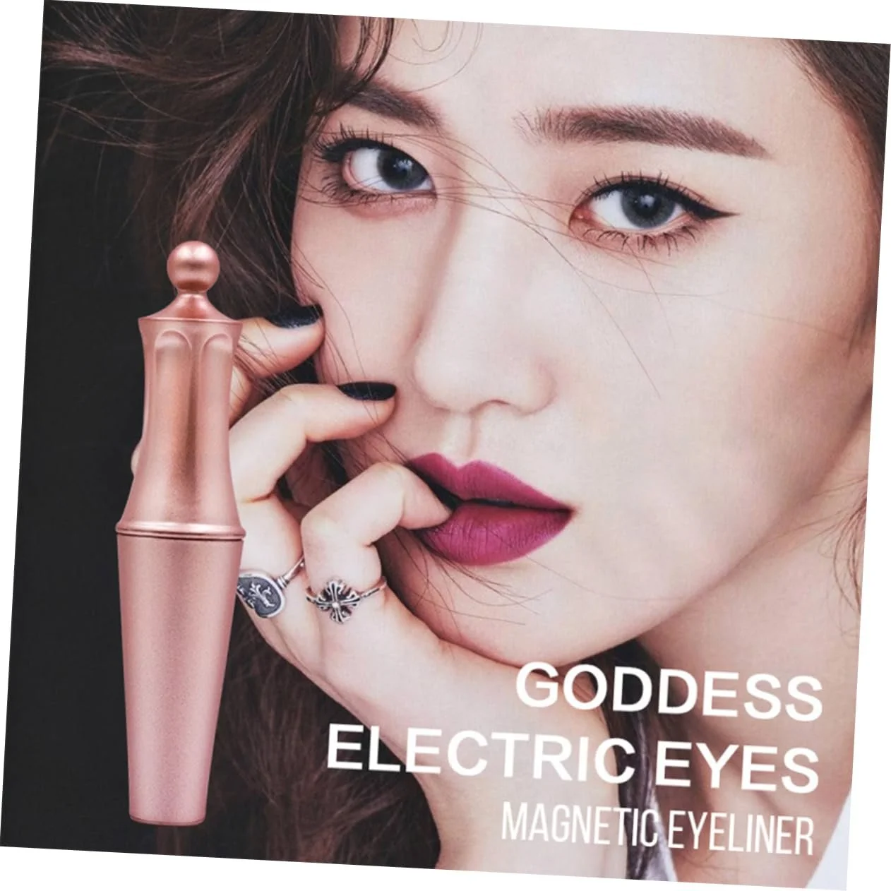 Рідка Підводка Mikinona Magnetic Eyeliner Black, фото №7