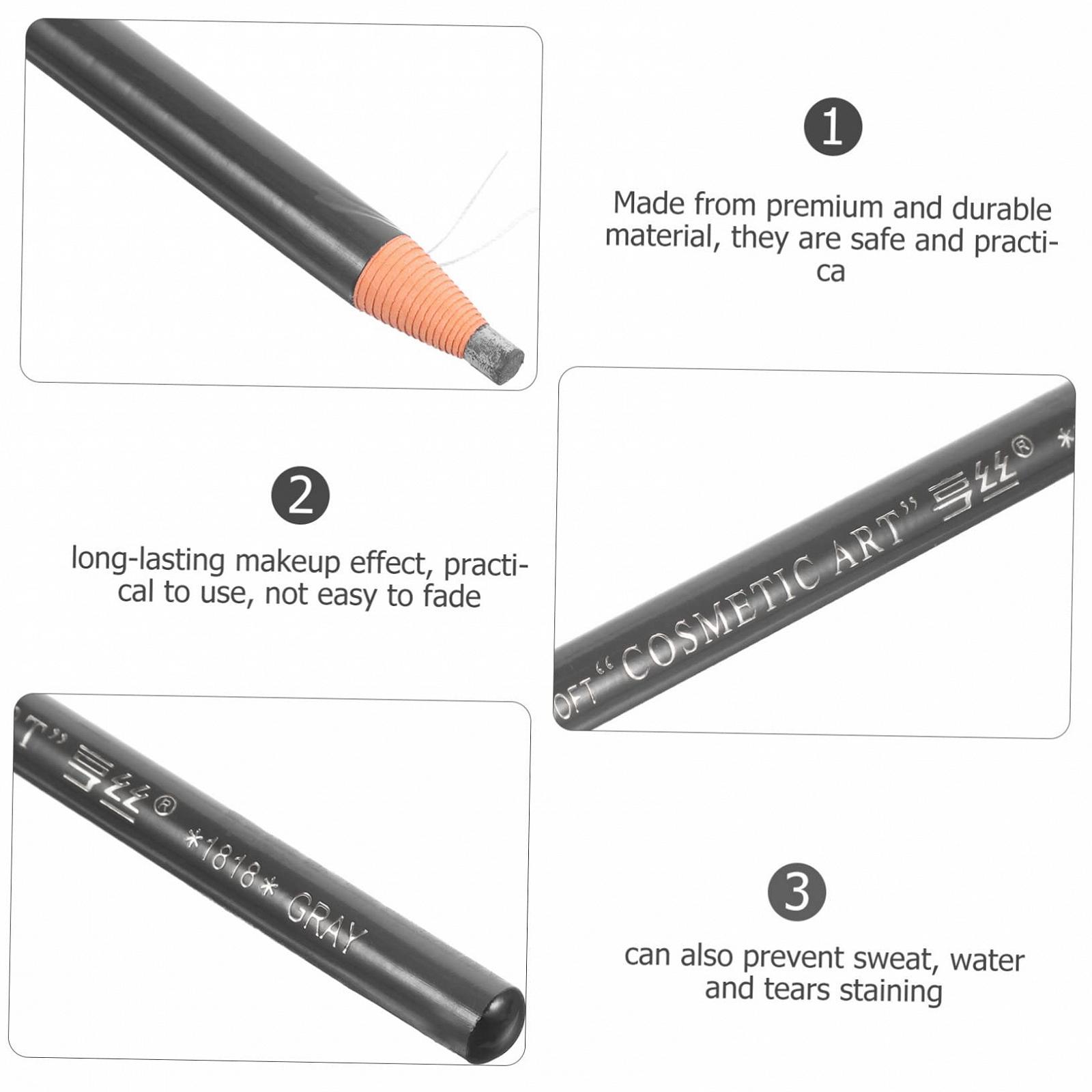 Олівець для брів MERRYHAPY Tearable Eyebrow Tattoo Pen Outline Permanent Microblading Dark Brown, фото №7 Олівець для брів MERRYHAPY Tearable Eyebrow Tattoo Pen Outline Permanent Microblading Dark Brown, фото №7