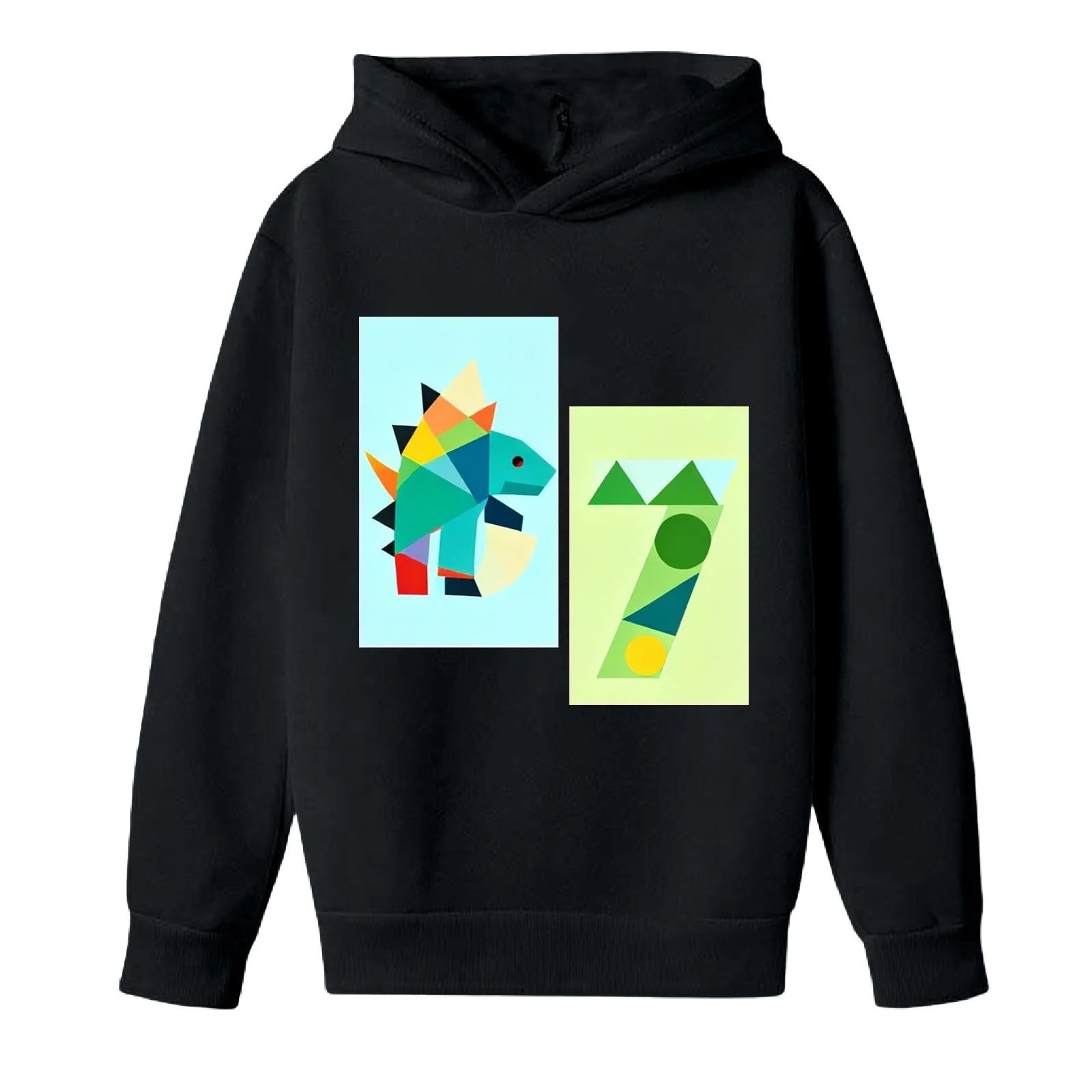 Худи для мальчиков Толстовка Детская Худи для мальчиков Подростковая Худи для девочек Флисовая Теплая С графикой Мягкая Удобная Повседневная Модная Куртка для школы и игр Рубашка с длинными рукавами Свитшот, фото №3