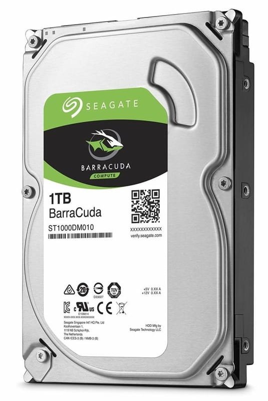 Жесткий диск Seagate BarraCuda 1ТБ 7200об/м 210 МБ/с 3.5" SATA III (ST1000DM010), фото №3