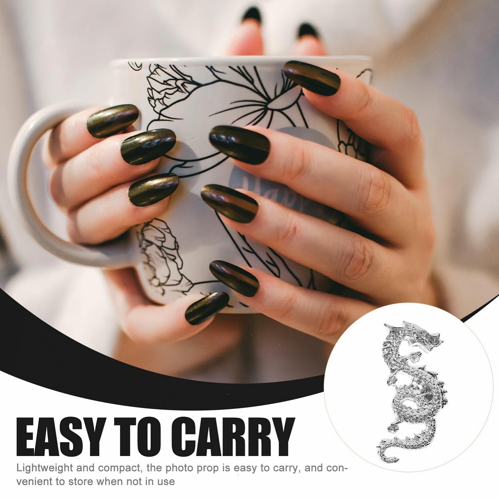 Прикраса для нігтів WOONEKY Різдвяна магія для нігтів Срібний, набір, фото №9