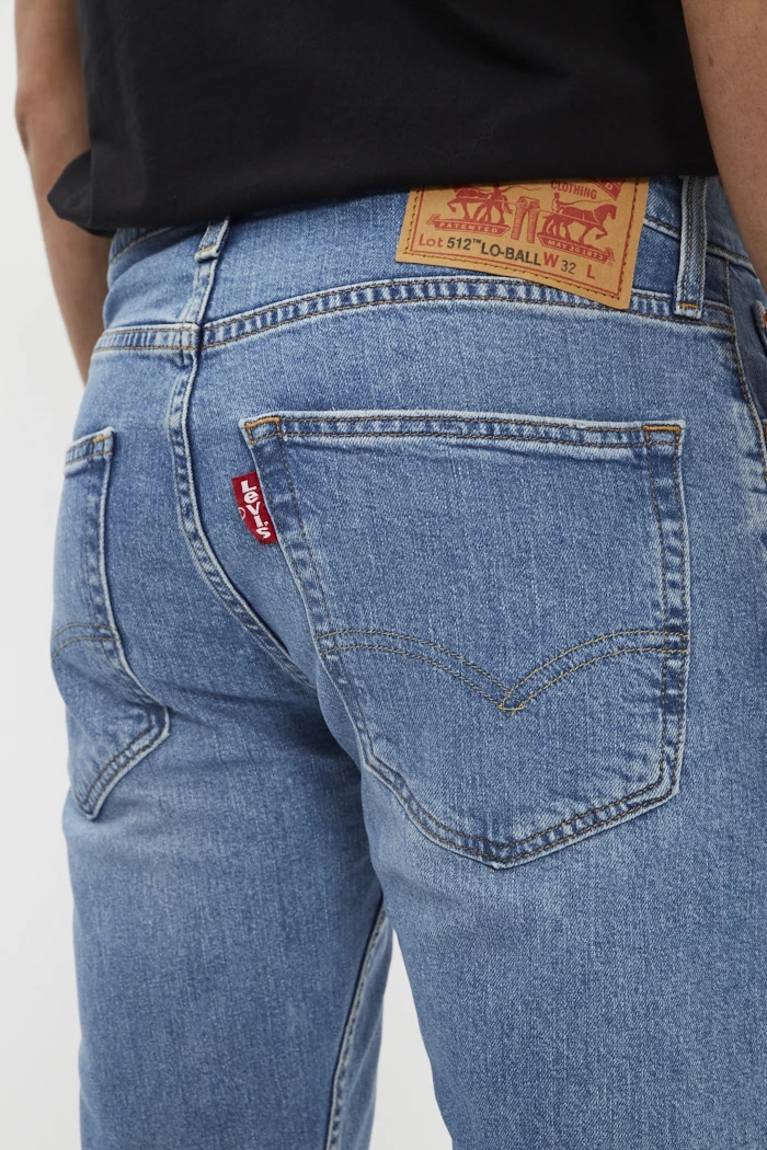 Чоловічі джинси Levis - 512 Slim Taper Lo Ball Dolf Bombay Adv  - 26, фото №4
