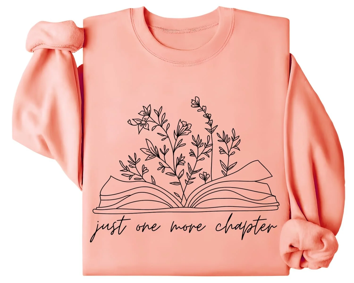 Свитшот Just One More Chapter, фото №1