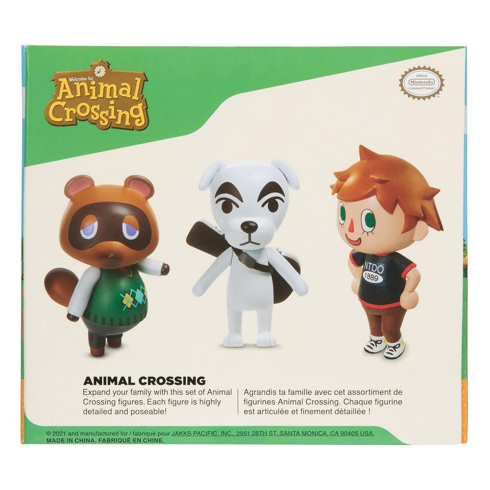 Фігурки Jakks Pacific Nintendo Animal Crossing 6 см, набір з 3 штук, фото №3