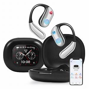 Наушники-переводчики AI с сенсорным ЖК-дисплеем, 150+ языков, Bluetooth 5.4, для путешествий, бизнеса и обучения, совместимы с iOS и Android - Фото 1