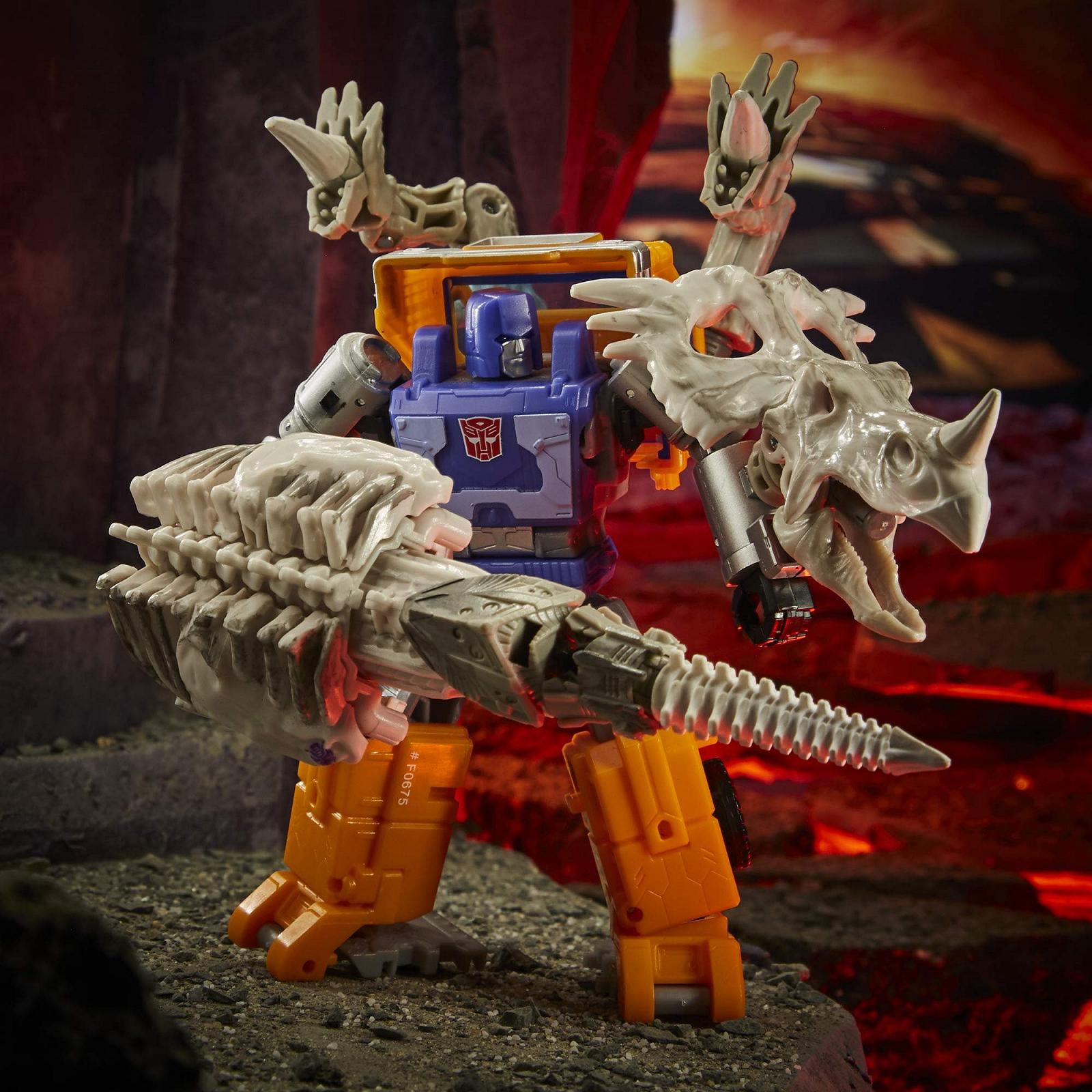 Фігурка Transformers Generations War for Cybertron: Kingdom Deluxe WFC-K15 Ractonite Fossilizer, 14 см, різнокольоровий, фото №2
