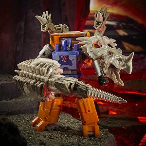 Фігурка Transformers Generations War for Cybertron: Kingdom Deluxe WFC-K15 Ractonite Fossilizer, 14 см, різнокольоровий synthetic.ua - Фото 1