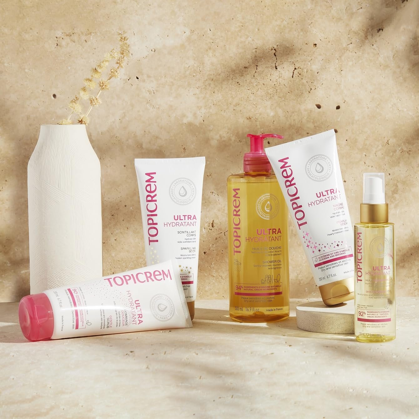 Олія для душу Topicrem Ultra Moisturising для обличчя та тіла, для чутливої та сухої шкіри, фото №6 Олія для душу Topicrem Ultra Moisturising для обличчя та тіла, для чутливої та сухої шкіри, фото №6