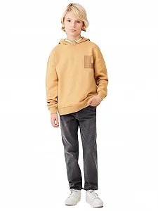 Толстовка LTB Jeans для хлопчиків Sumoya, розмір 104 см, коричневий - Фото 1