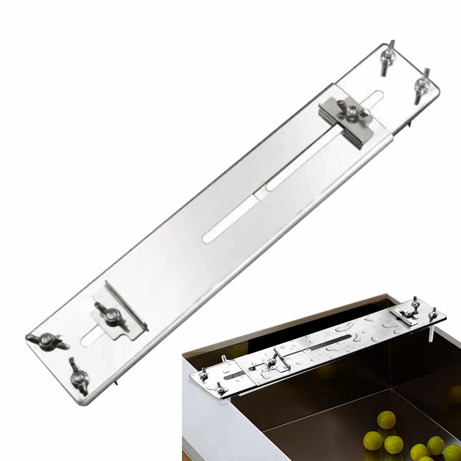 Держатель для точильного камня регулируемый для мойки нержавеющая сталь Stainless Steel, фото №8