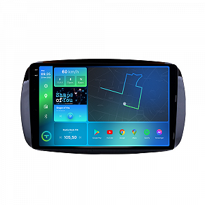 Штатная магнитола Torssen 2K Smart ForTwo 3 18 F9432 4G Carplay DSP 4/32Gb QLed 9 - Фото 1