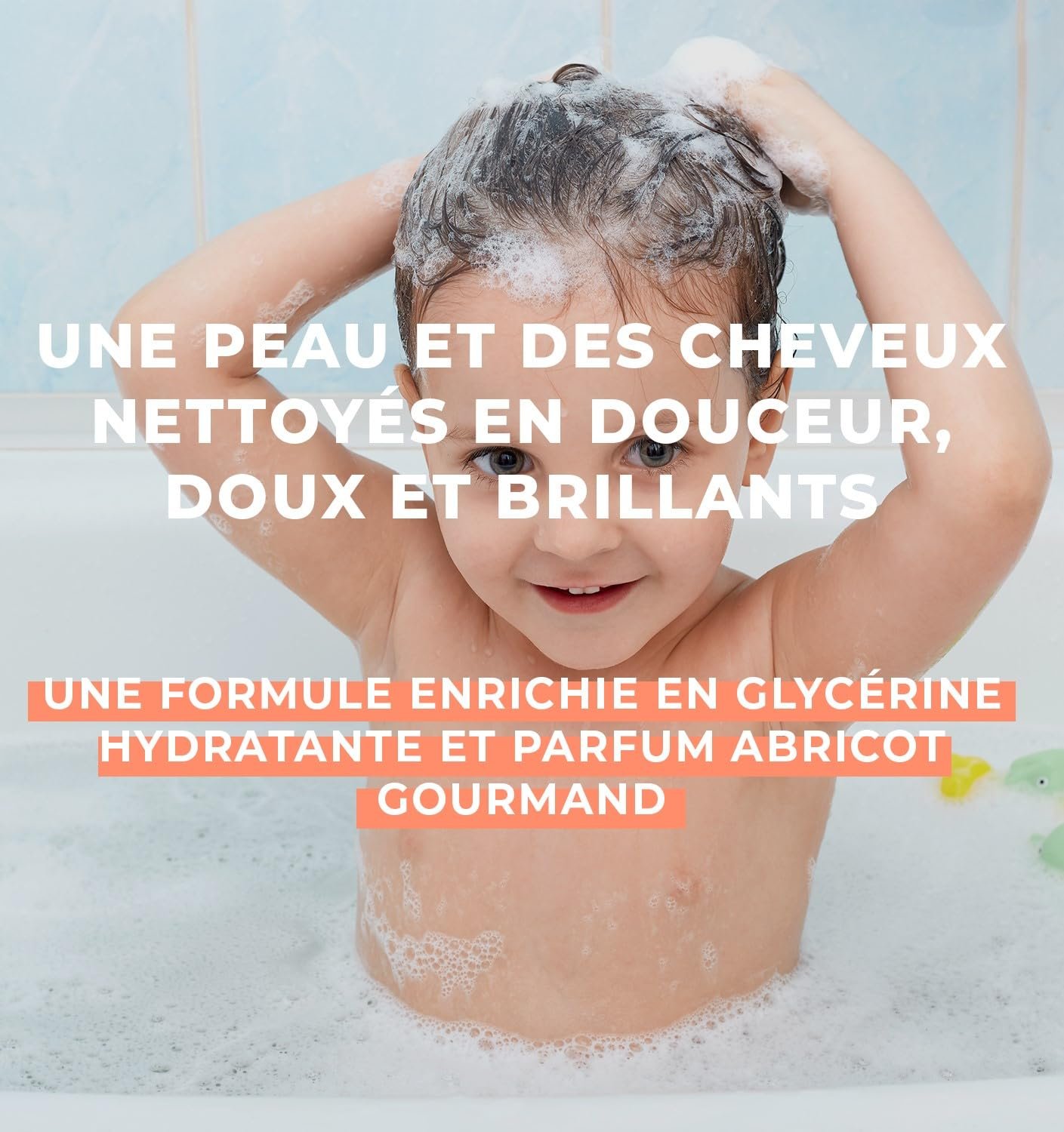 Гель для душа и шампунь Energie Fruit Gentle Wash Care Абрикос 1000 мл, фото №6