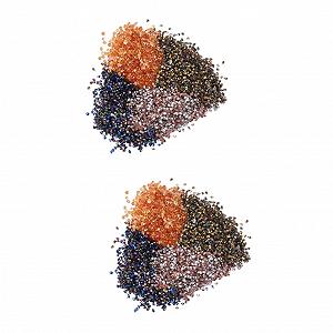 Стразы для ногтей Healeved 5760 штук, 8 упаковок - Фото 1