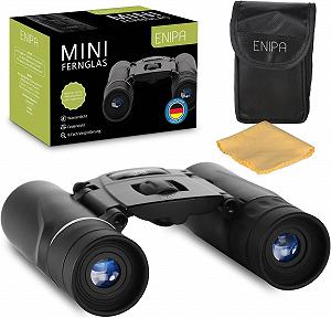 Міні-бінокль Enipa Mini 8x21 Чорний - Фото 1