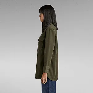 Жіноча сорочка G-Star RAW Boyfriend Overshirt - S synthetic.ua - Фото 1