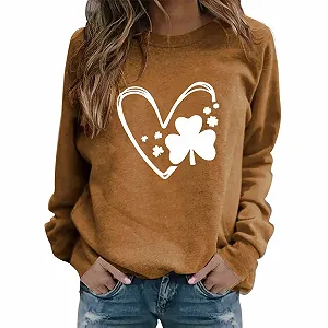 Женский Свитшот с длинными рукавами свободного кроя Модный Повседневный с принтом и молнией - Фото 1