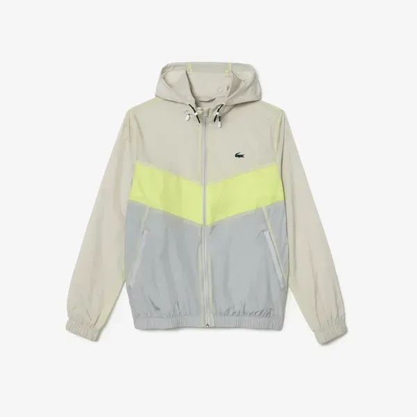 Куртка Lacoste MEN'S WATER-RESISTANT PACKABLE ZIP-UP JACKET M, фото №1