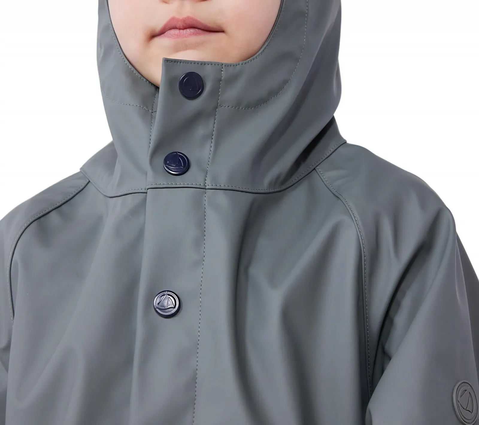 Длинный вощеный Petit Bateau для девочек, фото №7 Длинный вощеный Petit Bateau для девочек, фото №7