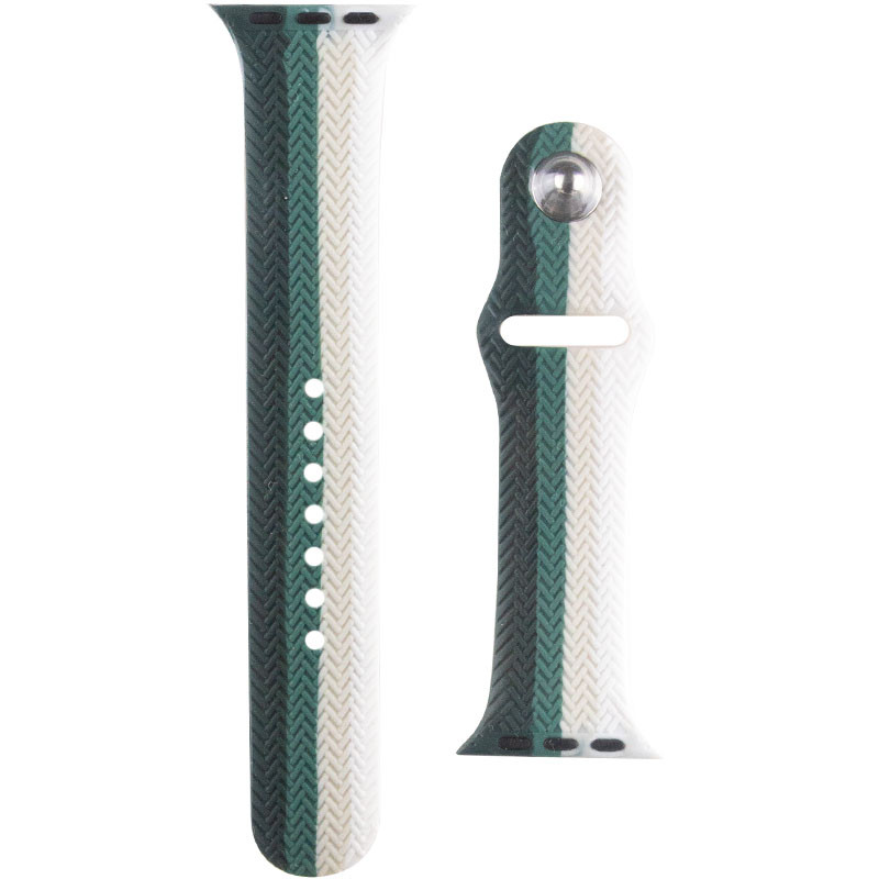 Силіконовий ремішок Braided для Apple Watch 42mm 44mm, фото №1
