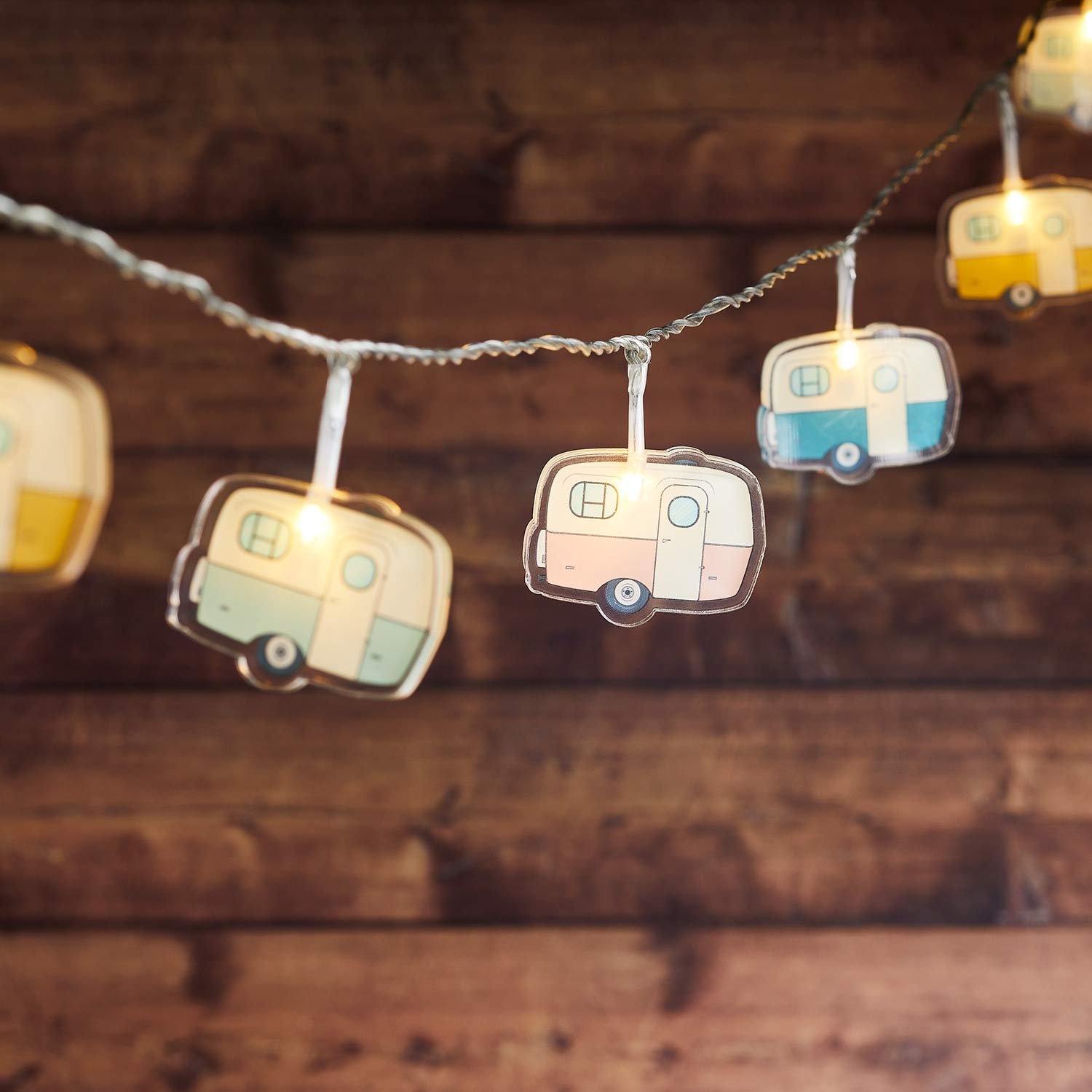 Гірлянда Lights4fun Світлодіодна Motorhome Camper Теплий білий 2,15 м, фото №1