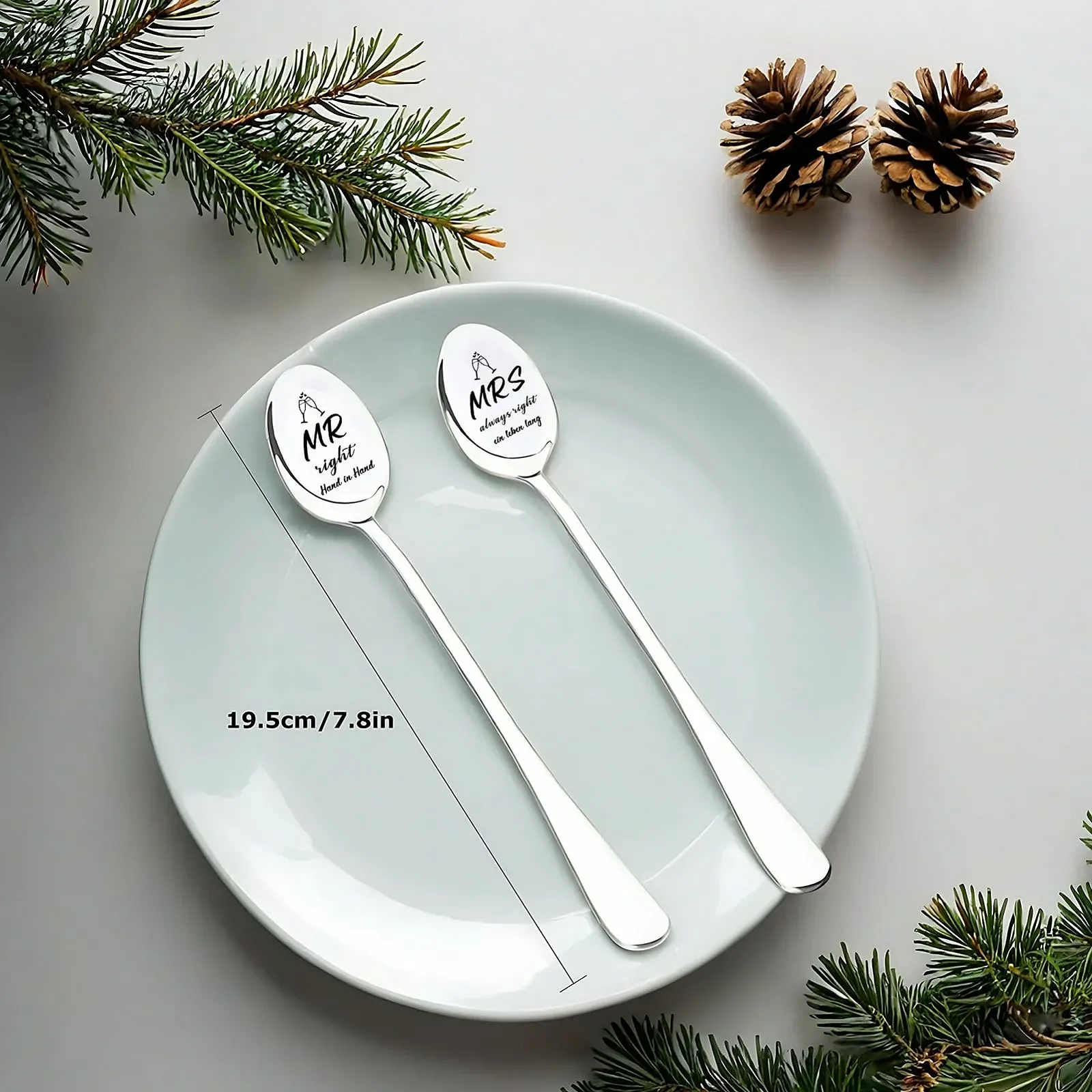 Ложка З гравіюванням, 2 шт., фото №4