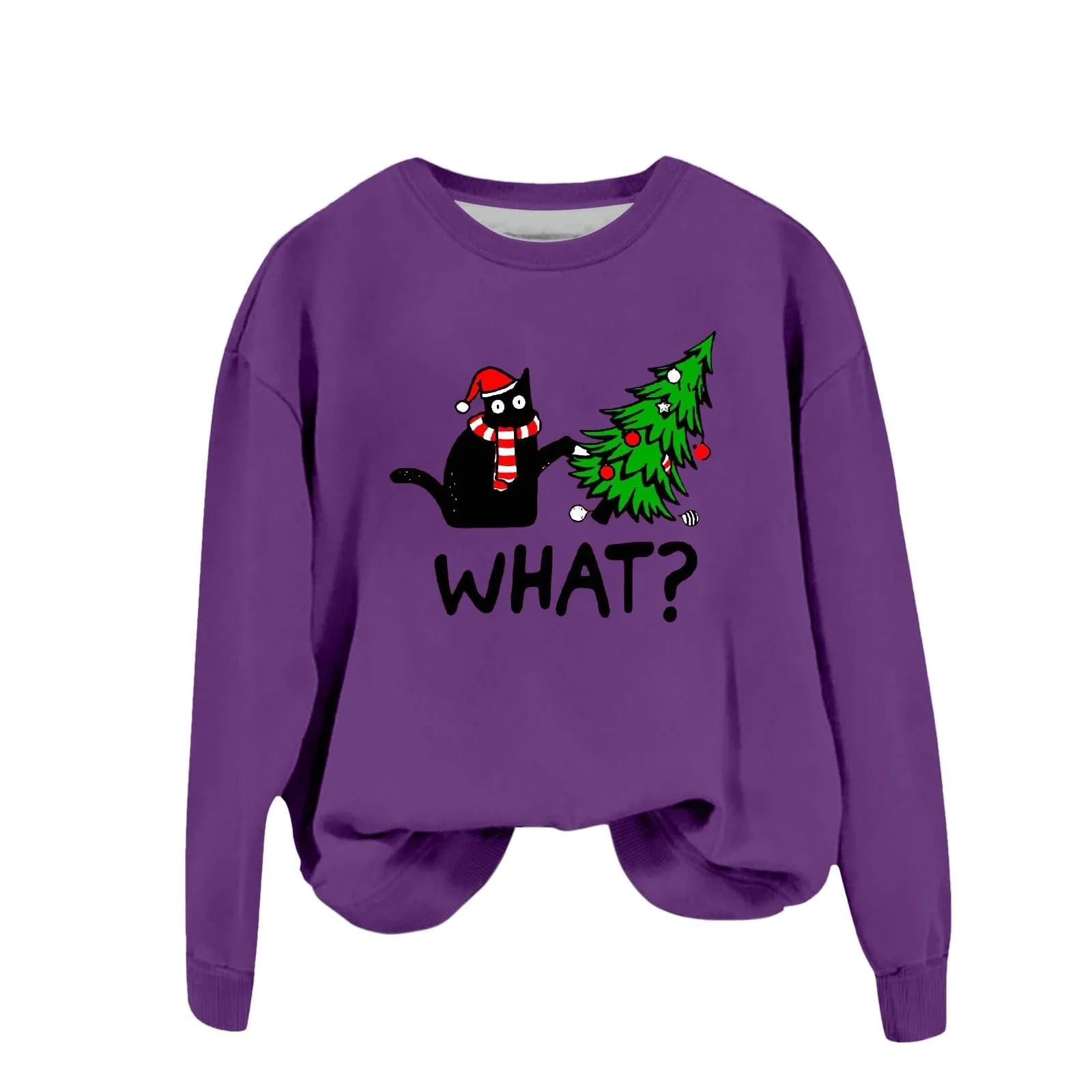 Женский Рождественский Свитер Briskorry С Рождественским Принтом, фото №1