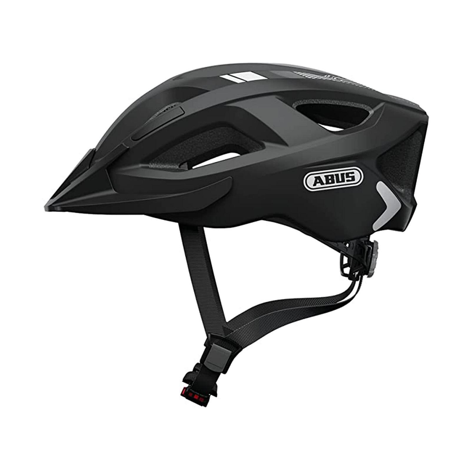 Шлем ABUS Aduro 2.0 Городской Велосипедный с Подсветкой L 58-62 см Race Black, фото №1