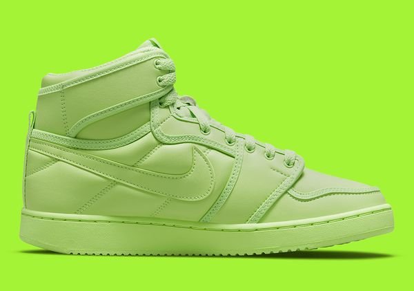 Кроссовки Jordan 1 Retro AJKO Billie Eilish Ghost Green, размер 45.5, фото №3