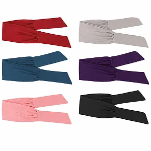 Повязка на голову DRESHOW Boho для женщин, набор 6 штук synthetic.ua - Фото 1