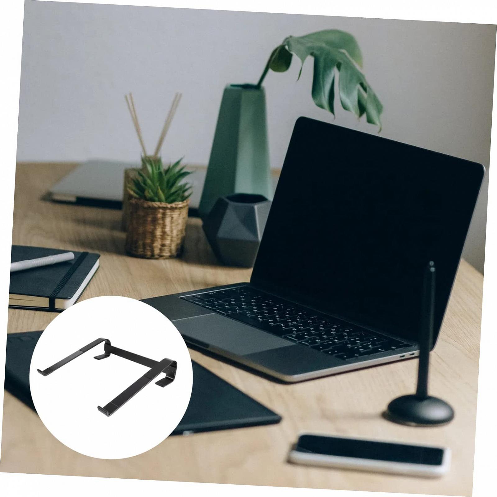 Підставка для ноутбука складна алюмінієвий сплав портативна настільна для комп'ютера ергономічна нековзна для дому офісу, фото №9