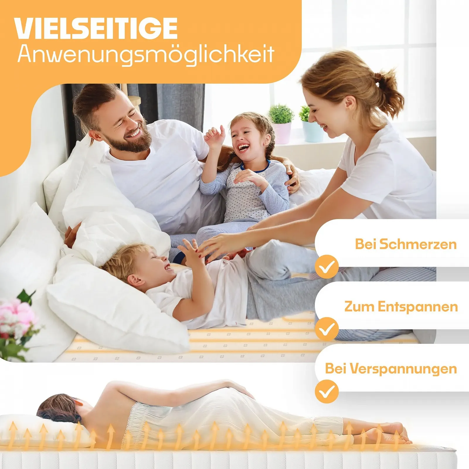 Электрическая простынь KESSER
150 x 80 см, фото №6