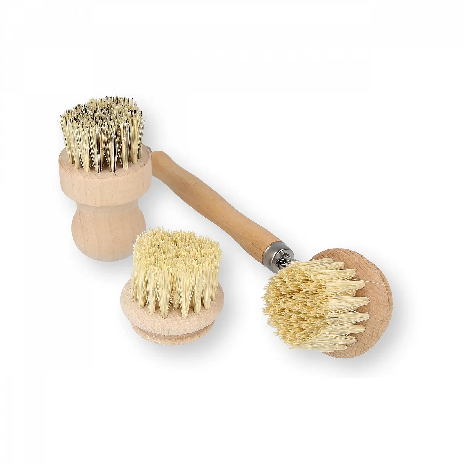 Набір щіток для овочів та фруктів Lantelme 4 шт. Sisal Wooden Handle Natural Bristles, фото №1 Набір щіток для овочів та фруктів Lantelme 4 шт. Sisal Wooden Handle Natural Bristles, фото №1