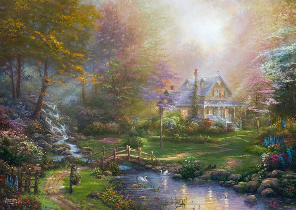 Пазл Schmidt Spiele Thomas Kinkade 59776 A Mother's Perfect Day 1000 элементов, фото №1