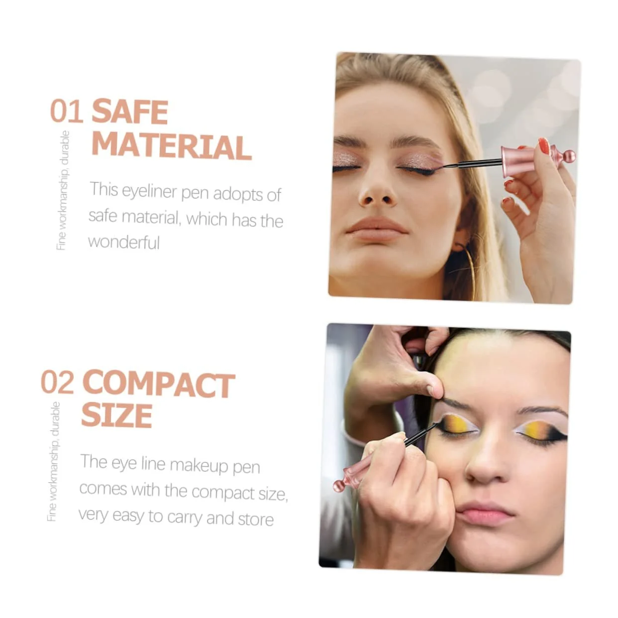 Підводка для очей FRCOLOR Набір Чорний, фото №5 Підводка для очей FRCOLOR Набір Чорний, фото №5