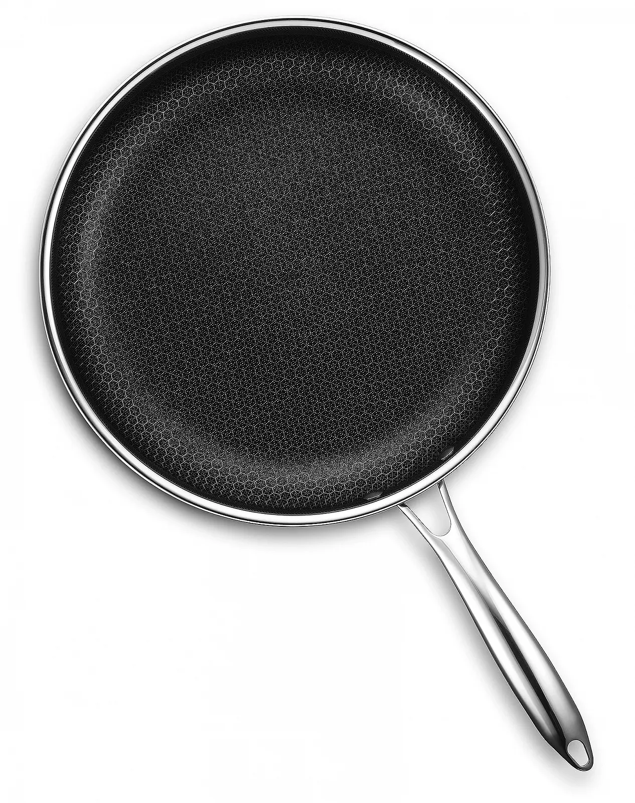 Сковорода HexClad Hybrid / 30,5 см / с крышкой, фото №3 Сковорода HexClad Hybrid / 30,5 см / с крышкой, фото №3