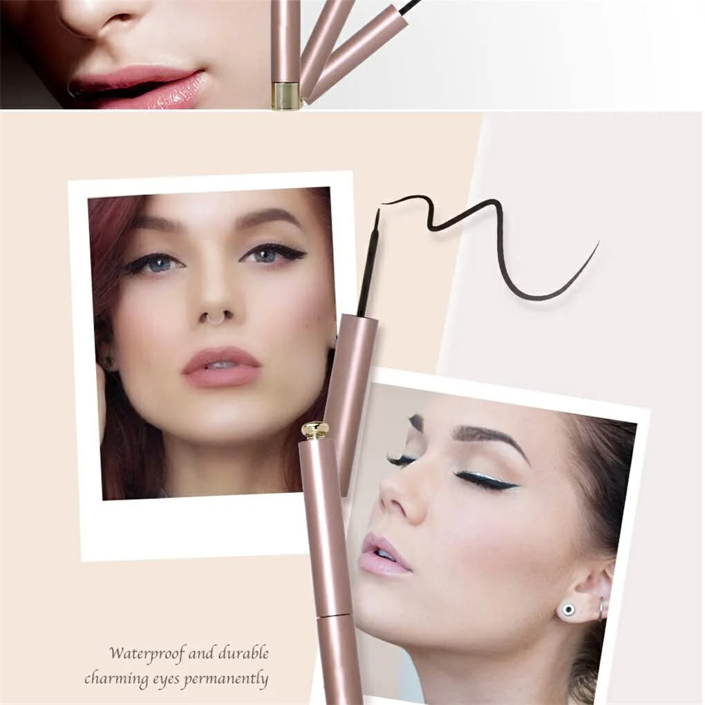 Підводка для очей rongweiwang водостійка, стійка до змазування, фото №3