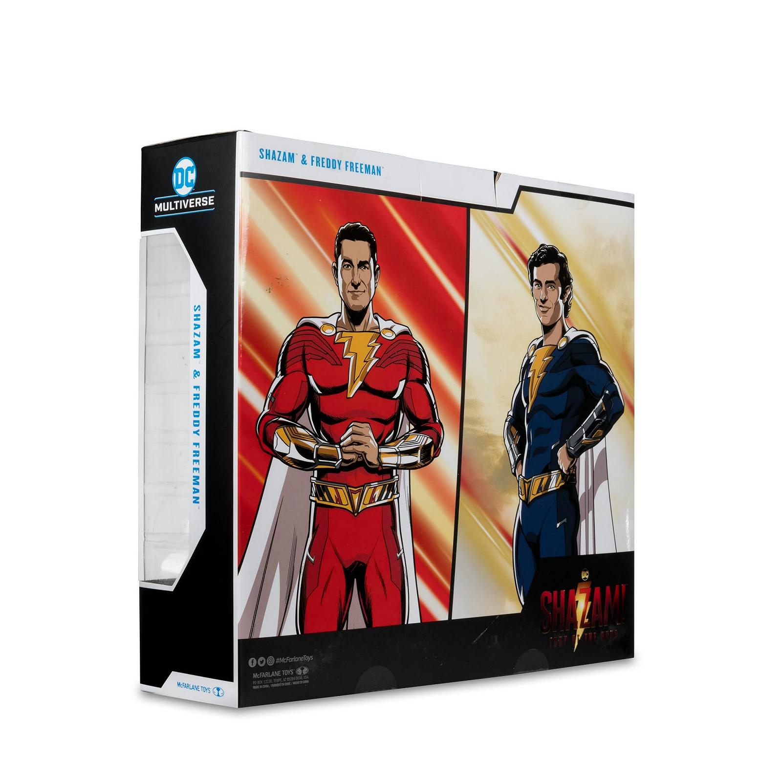 Фигурки SHAZAM & FREDDY, McFarlane Toys, DC Multiverse, 17,8 см, Gold Label, Amazon Exclusive, фото №15