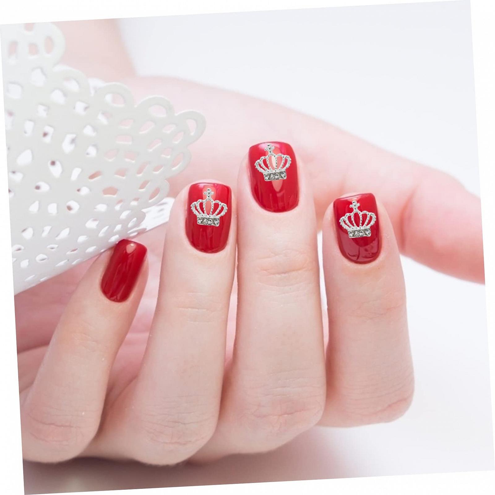 Стразы для ногтей Beavorty Сердце, 3D, 30 штук, фото №7